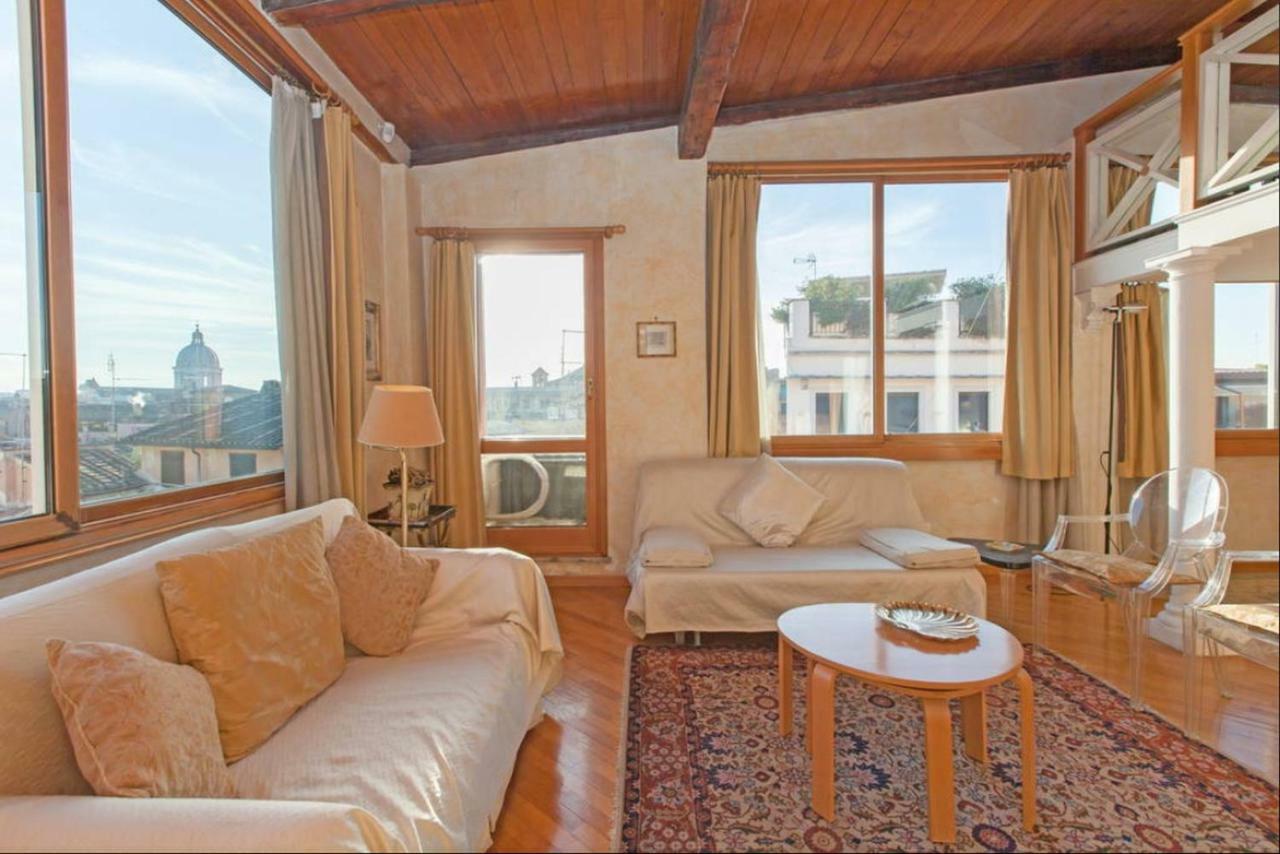 Amazing Panoramic Artist'S Loft Spanish Steps Rzym Zewnętrze zdjęcie